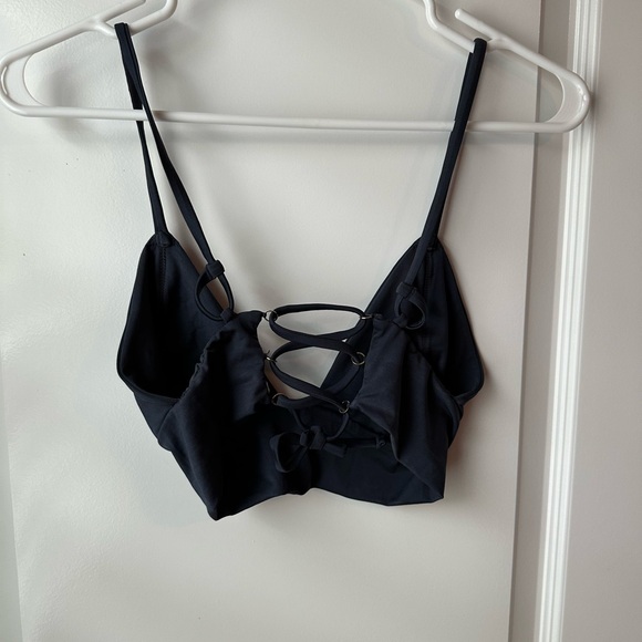 Gooseberry Seaside size Large Navy bikini top - Picture 3 of 5
